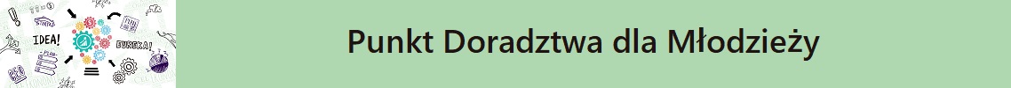 Baner Punktu Doradztwa dla Młodzieży