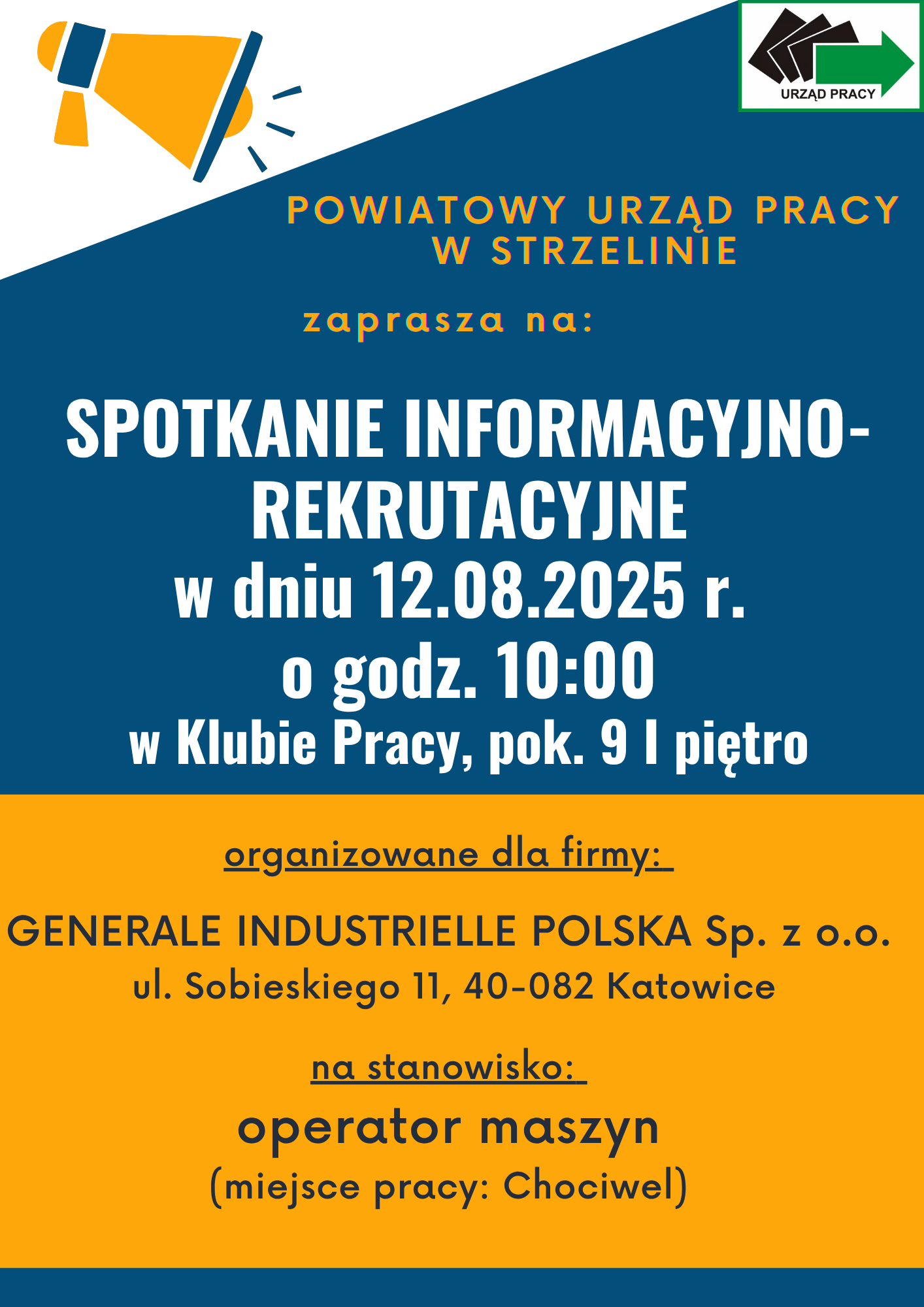 Obrazek dla: Spotkanie informacyjne 12.08.2025 r.