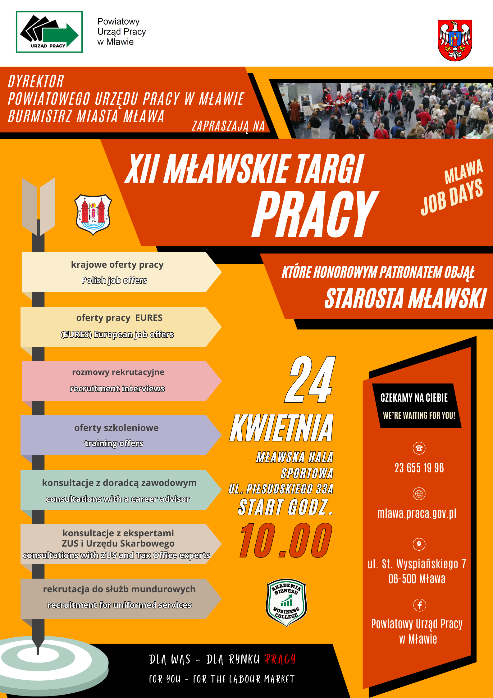 Zdjęcie artykułu Podsumowanie Mławskich Targów Pracy