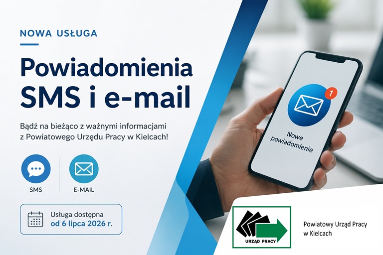 Obrazek dla: Nowa usługa informacyjna dla osób bezrobotnych –...